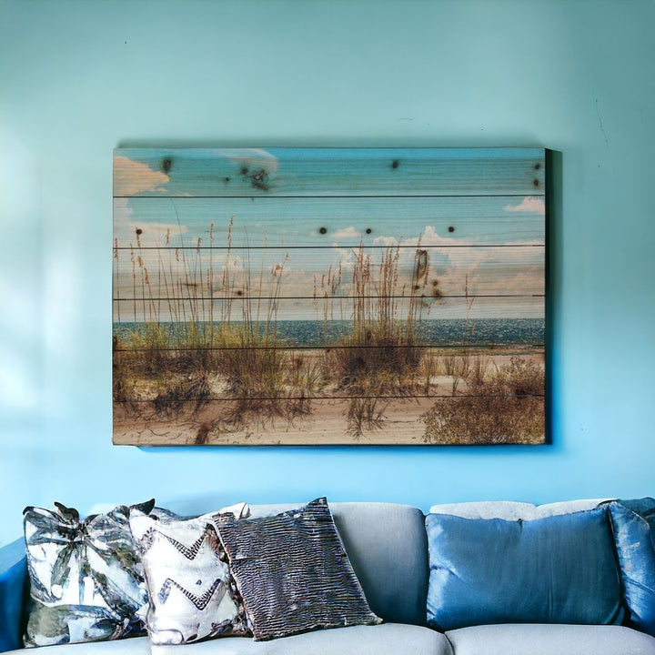 Ocean Sand Dunes Unframed Photograph Wall Art