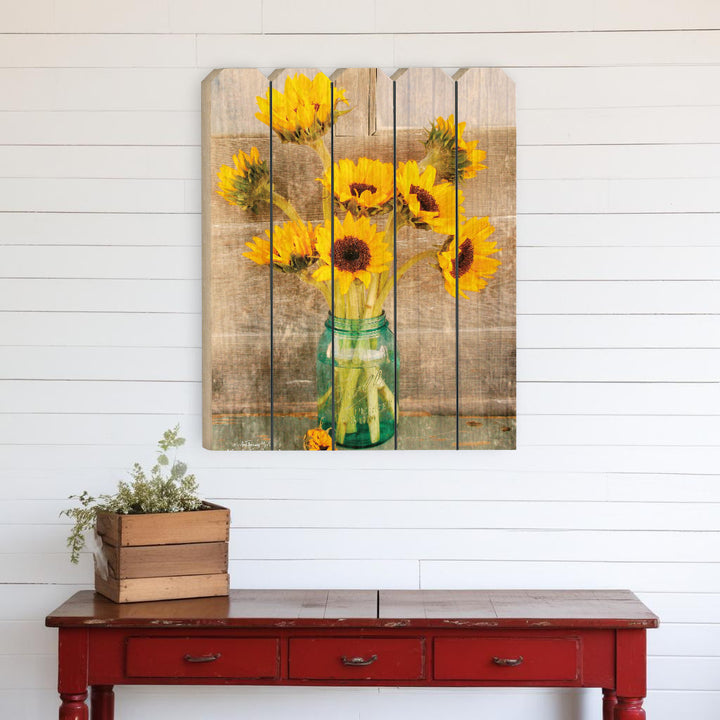 Country Sunflowers Unframed Print Wall Art