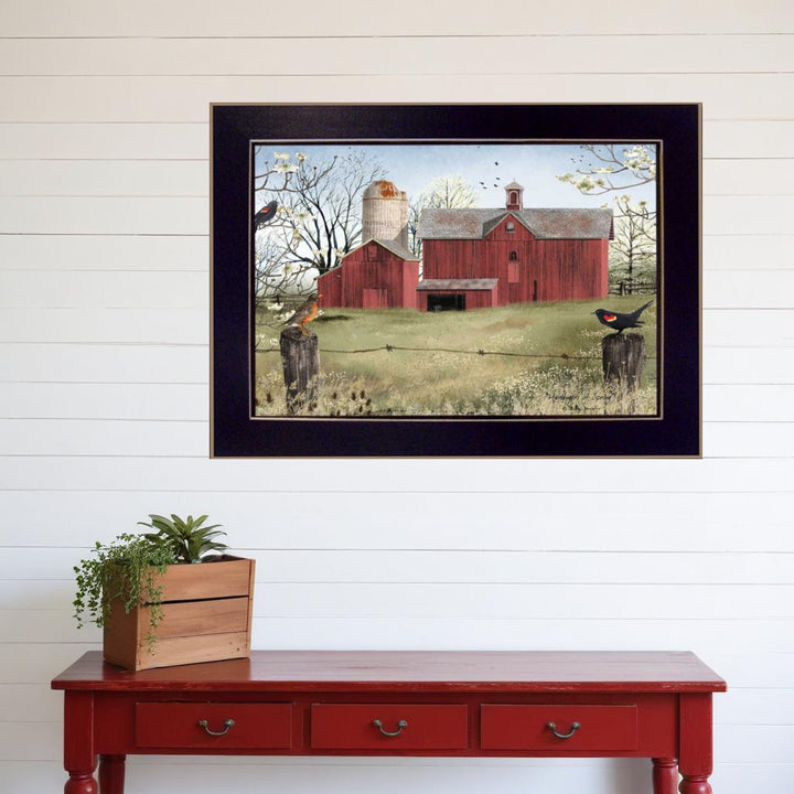 Harbingers of Spring 5 Black Framed Print Wall Art