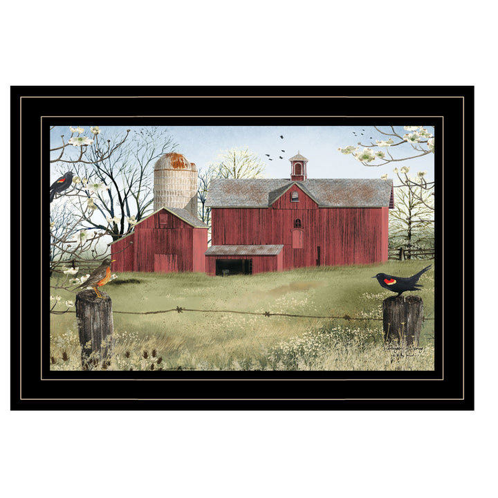 Harbingers of Spring 2 Black Framed Print Wall Art