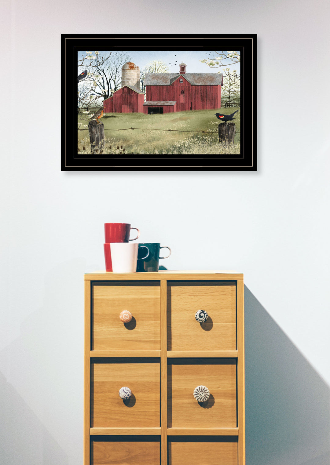 Harbingers of Spring 2 Black Framed Print Wall Art