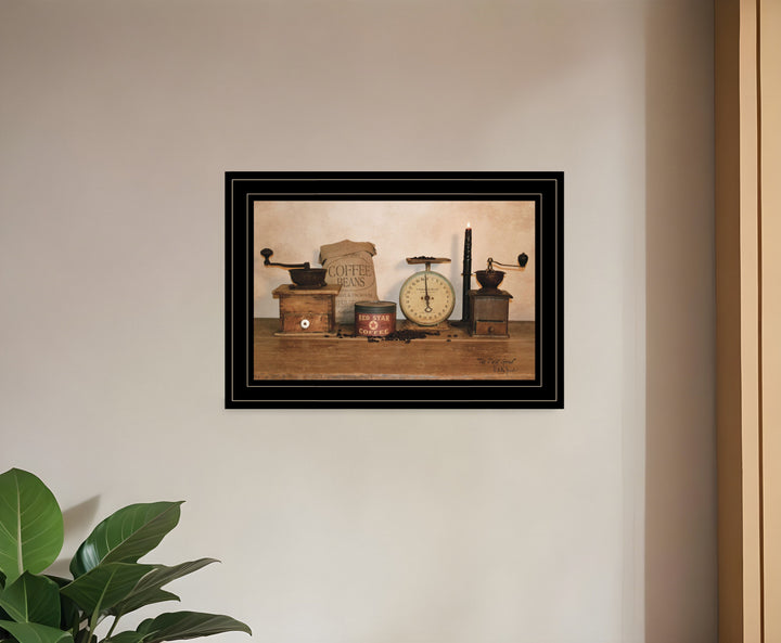 The Daily Grind 2 Black Framed Print Wall Art