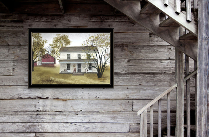 Summer Afternoon 4 Black Framed Print Wall Art