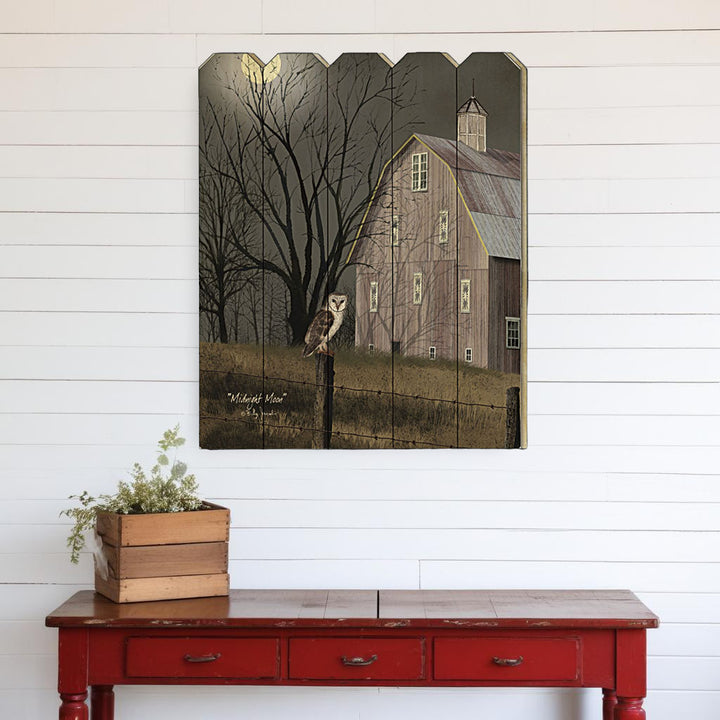 Midnight Moon Unframed Print Wall Art