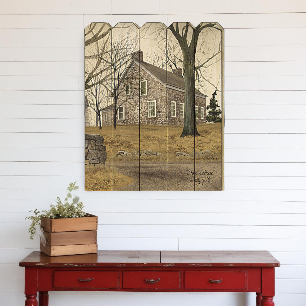 Stone Cottage Unframed Print Wall Art