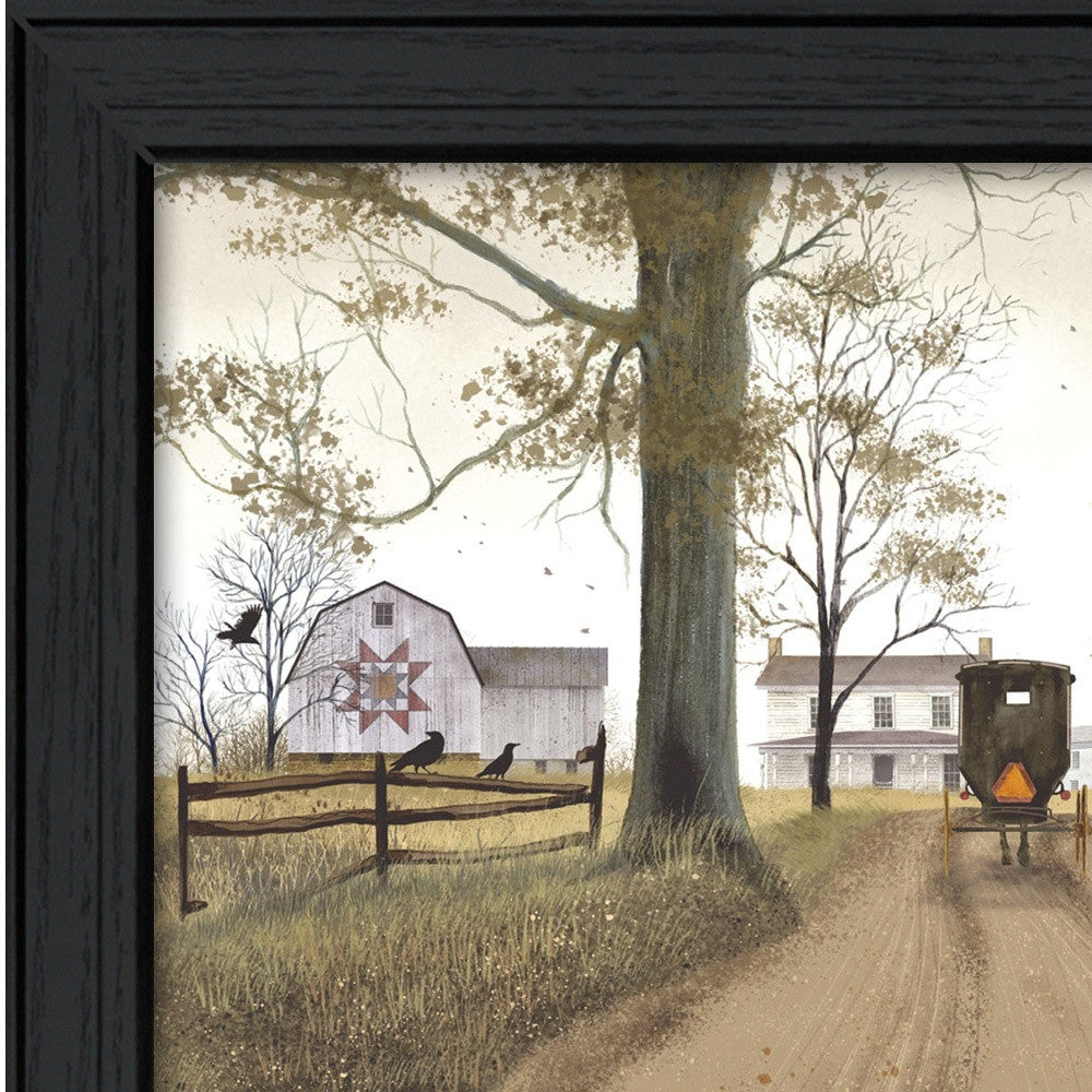 Headin Home 8 Black Framed Print Wall Art