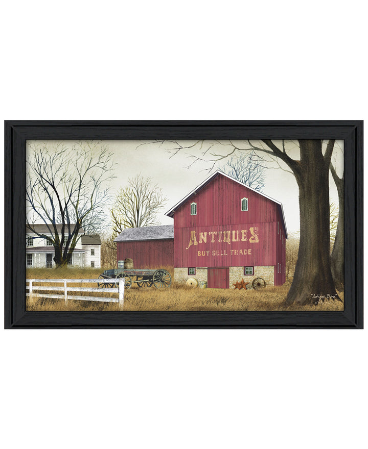 Antique Barn 7 Black Framed Print Wall Art