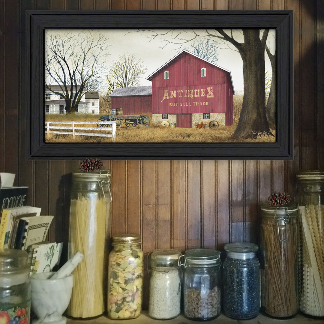 Antique Barn 4 Black Framed Print Wall Art