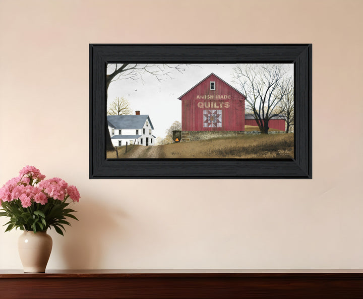 The Quilt Barn 1 Black Framed Print Wall Art