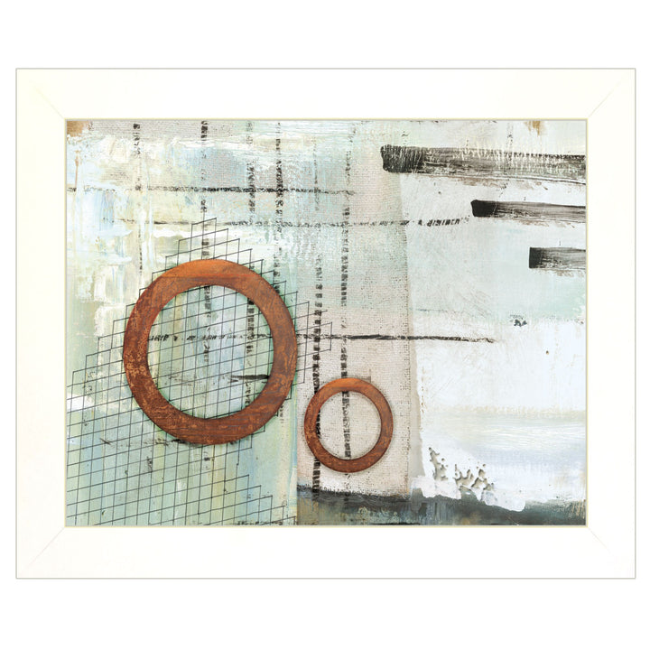 Balance this I 1 White Framed Print Wall Art