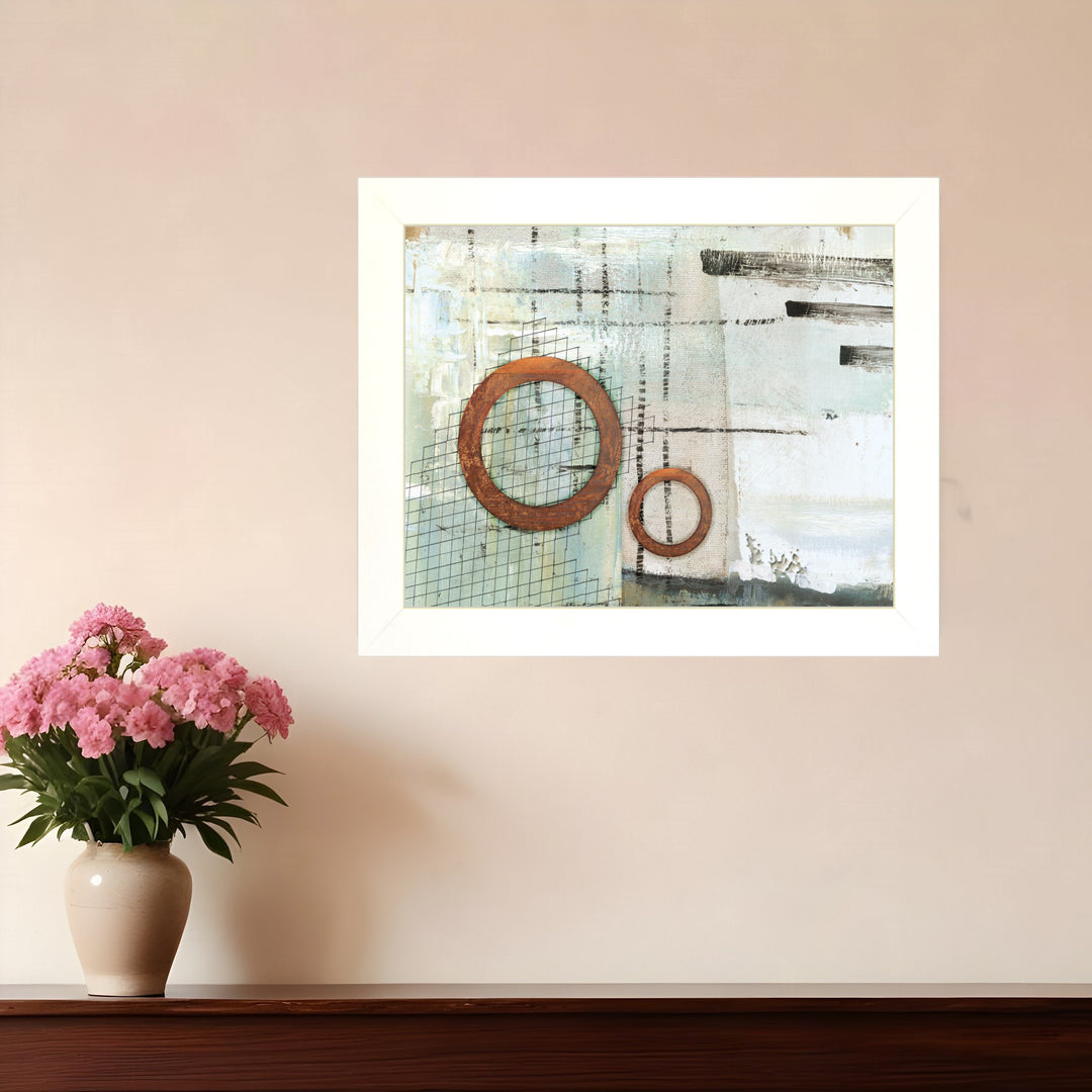 Balance this I 1 White Framed Print Wall Art