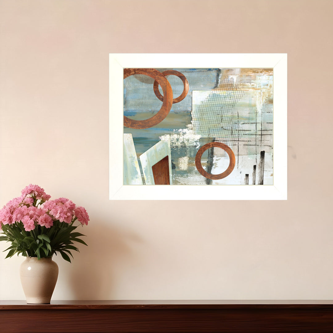 Balance this II 1 White Framed Print Wall Art