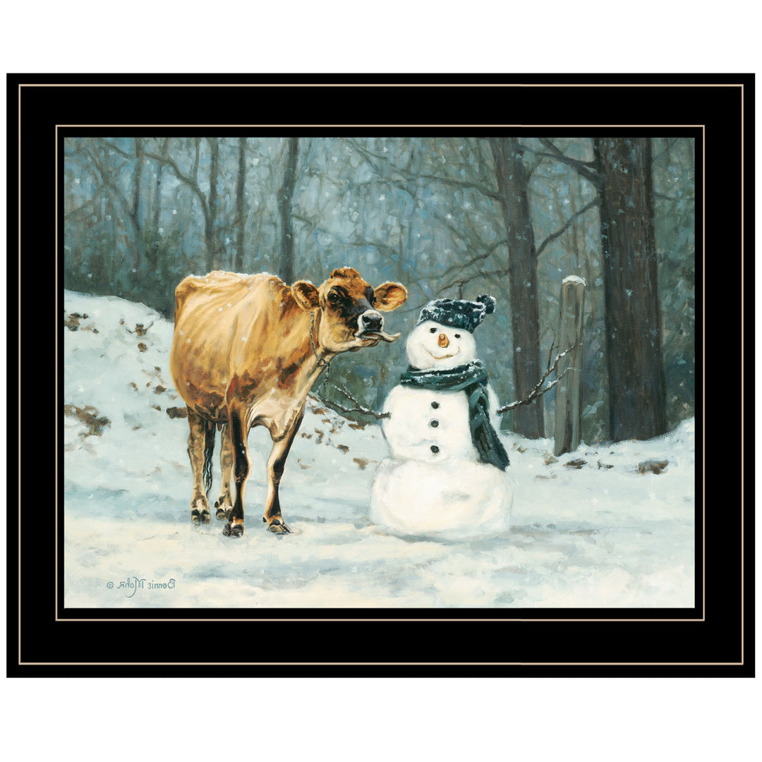 Well Hello There 2 Black Framed Print Wall Art