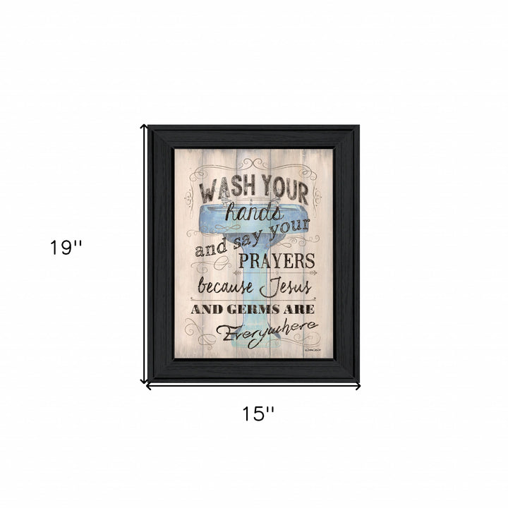 Bathroom Humor 2 Black Framed Print Bathroom Wall Art