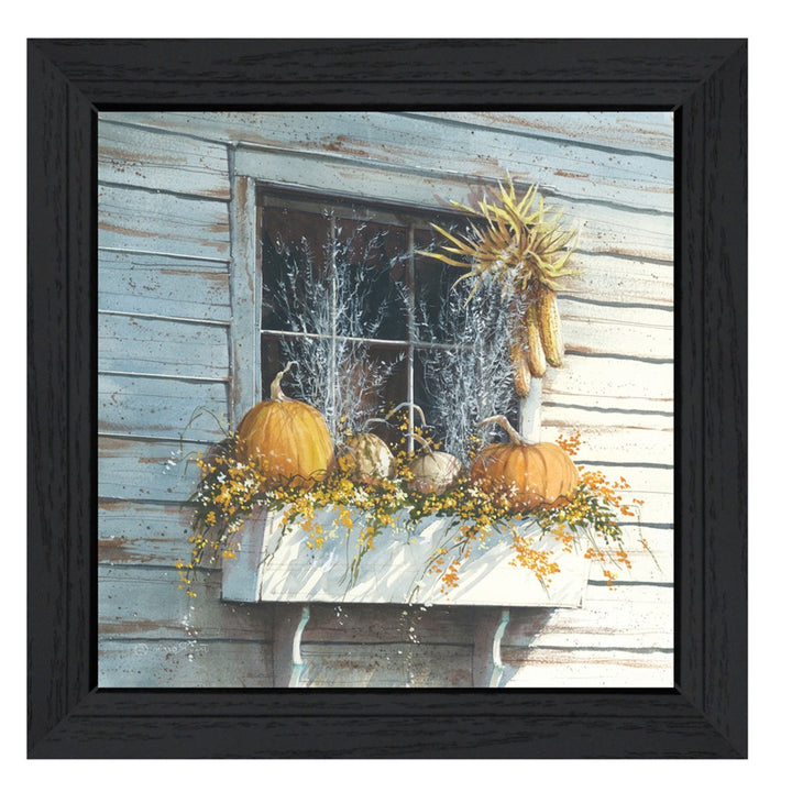 Window Dressing Black Framed Print Wall Art