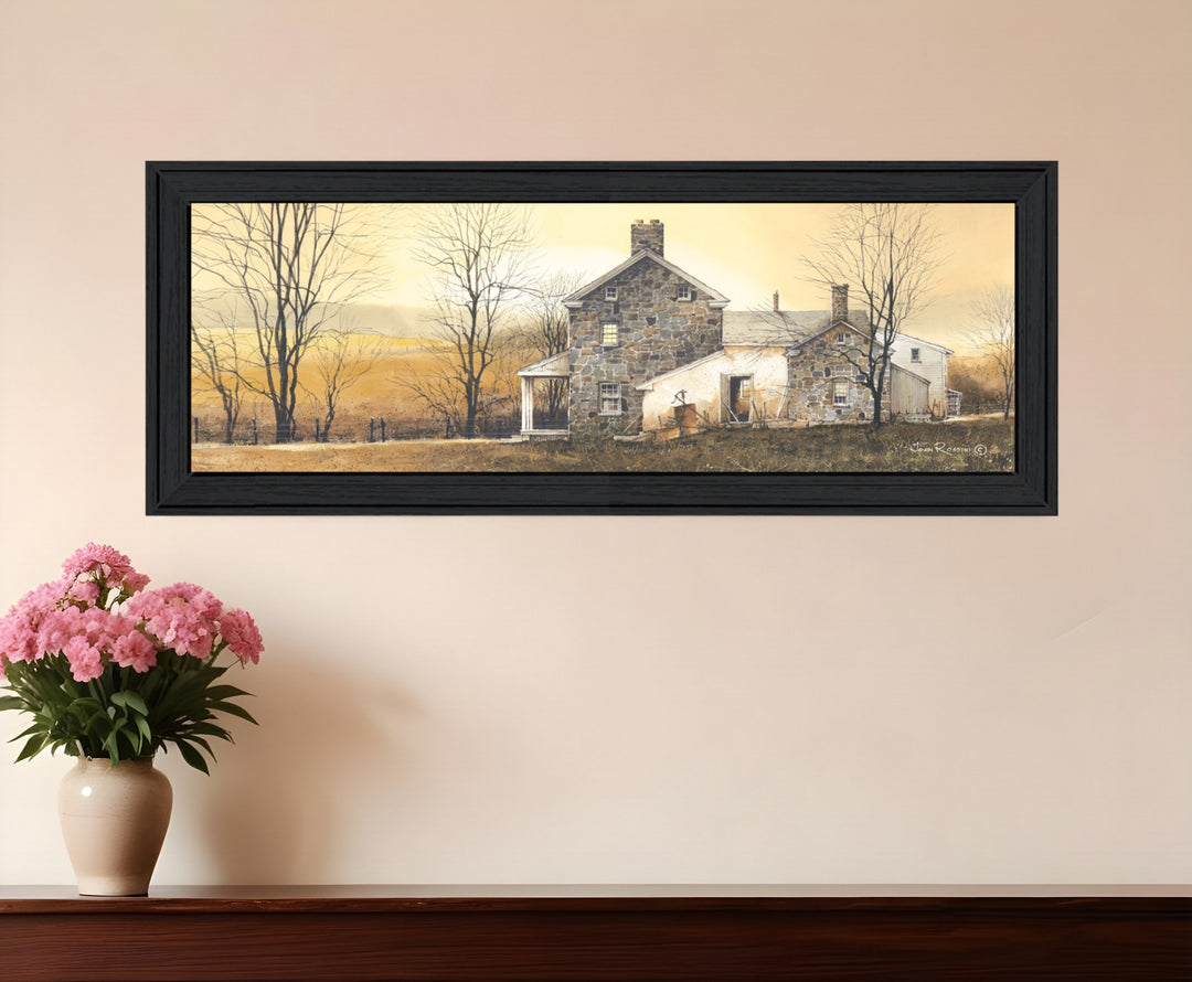 A New Day 2 Black Framed Print Wall Art