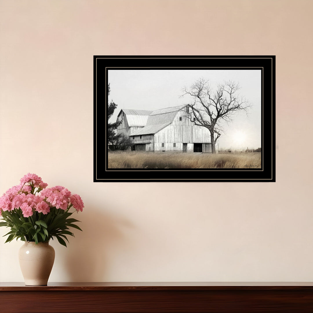 Ohio Fields I 2 Black Framed Print Wall Art