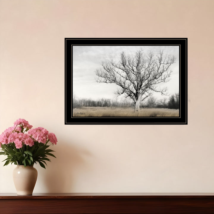 Earth and Sky 2 Black Framed Print Wall Art