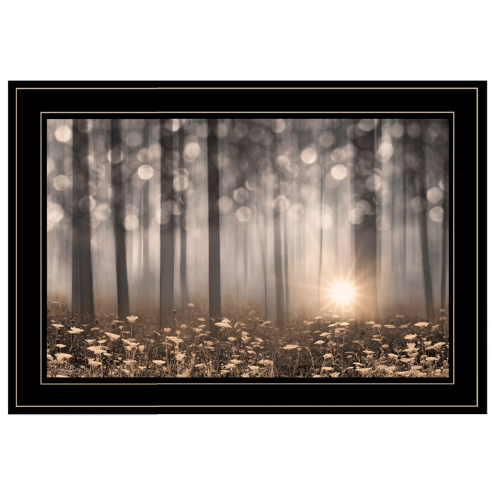 Enchanted Morning 2 Black Framed Print Wall Art