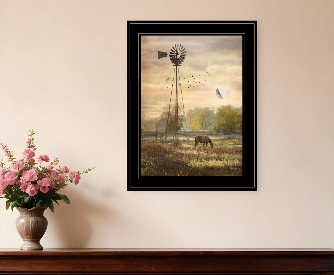 Berks Co Sunrise Black Framed Print Wall Art