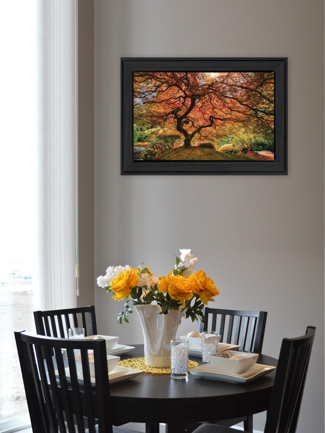 First Colors of Fall I 2 Black Framed Print Wall Art