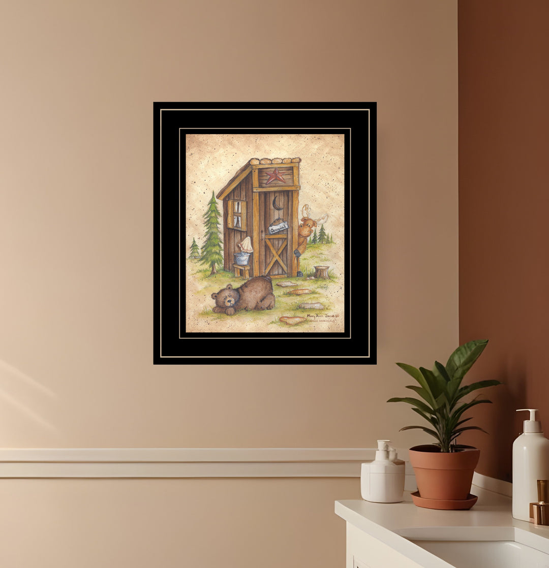 Still Waiting 2 Black Framed Print Wall Art