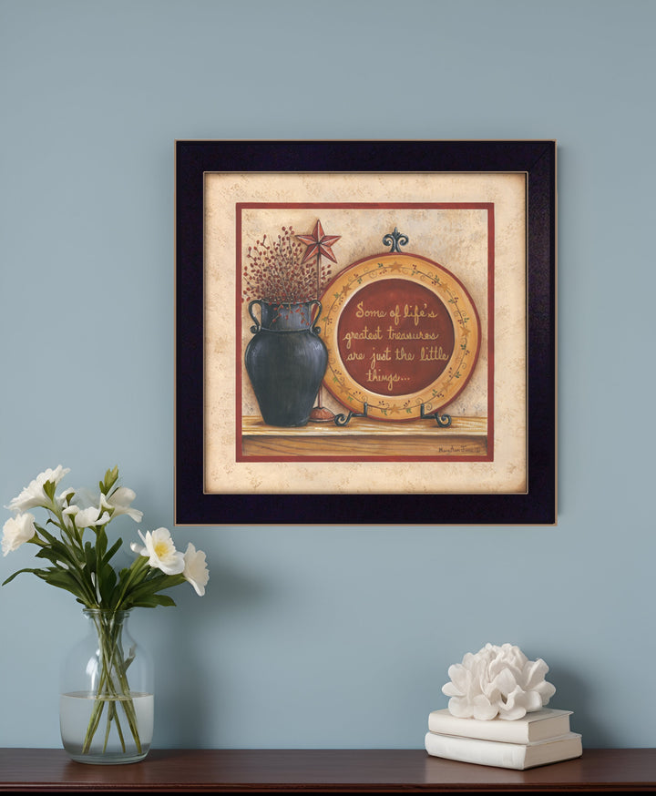 Greatest Treasures 1 Black Framed Print Wall Art