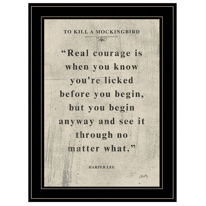 Book Quote VI 2 Black Framed Print Wall Art