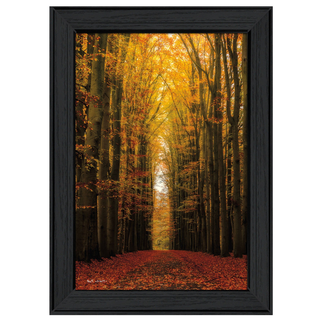 Highway to Heaven Black Framed Print Wall Art