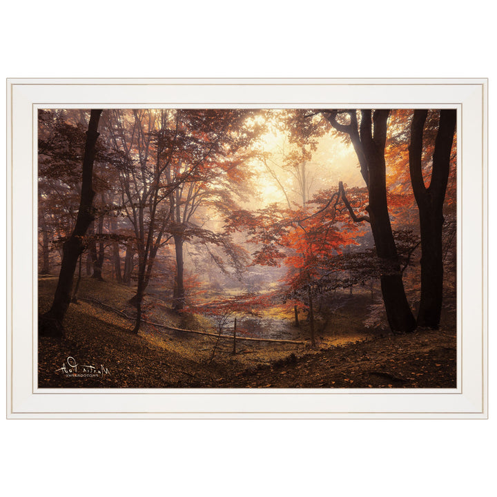 The Pool 1 White Framed Print Wall Art