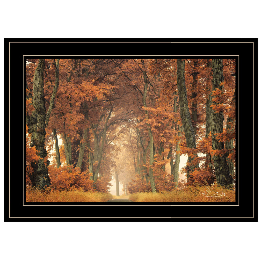 Follow Your Own Way 2 Black Framed Print Wall Art