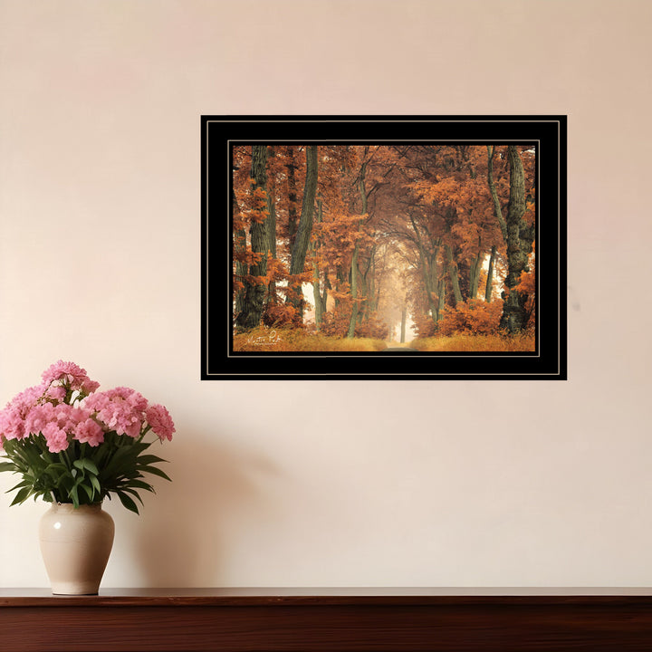 Follow Your Own Way 2 Black Framed Print Wall Art