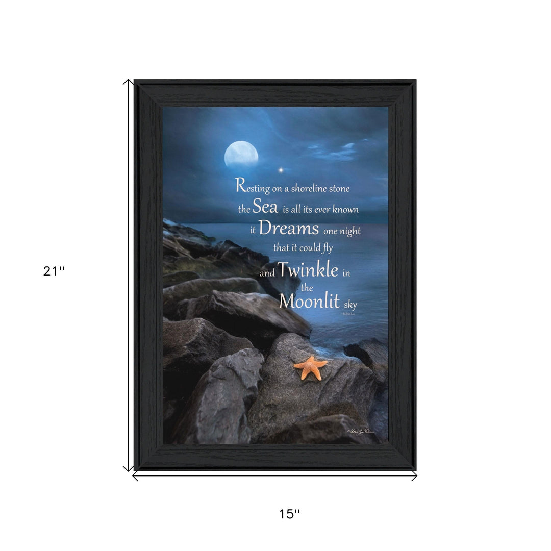 The Dream Black Framed Print Wall Art