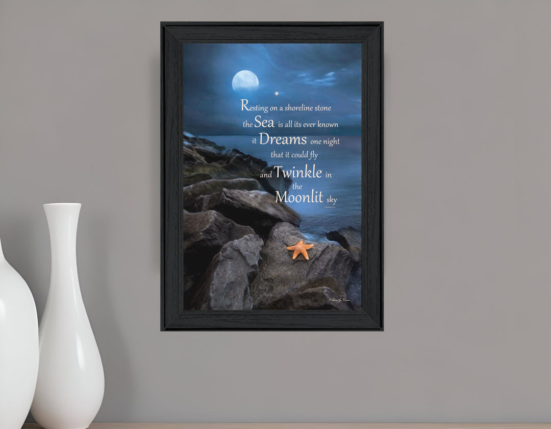 The Dream Black Framed Print Wall Art