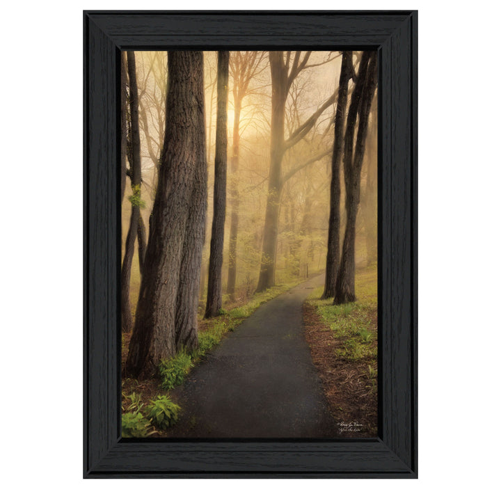 After The Rain Black Framed Print Wall Art