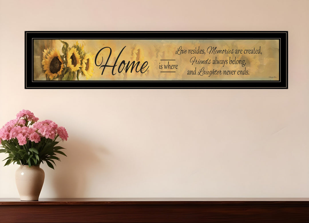 Home ISE 2 Black Framed Print Wall Art