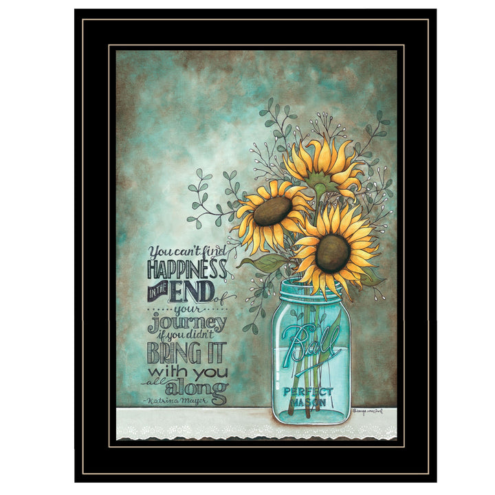 All Along 2 Black Framed Print Wall Art