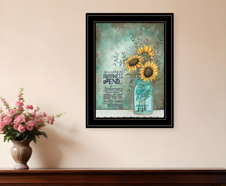 All Along 2 Black Framed Print Wall Art