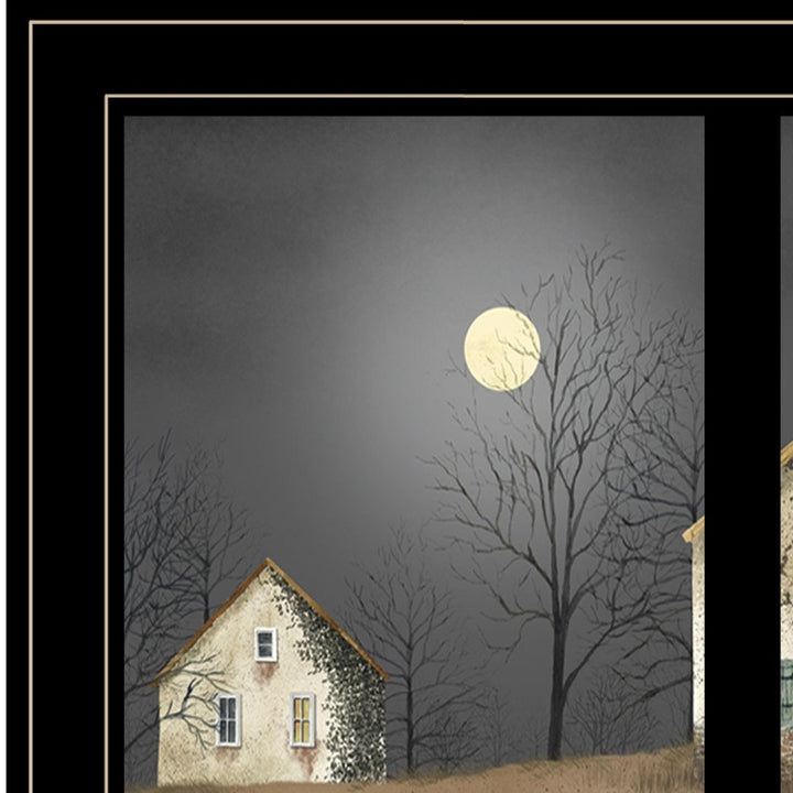 Still of the Night 5 Black Framed Print Wall Art