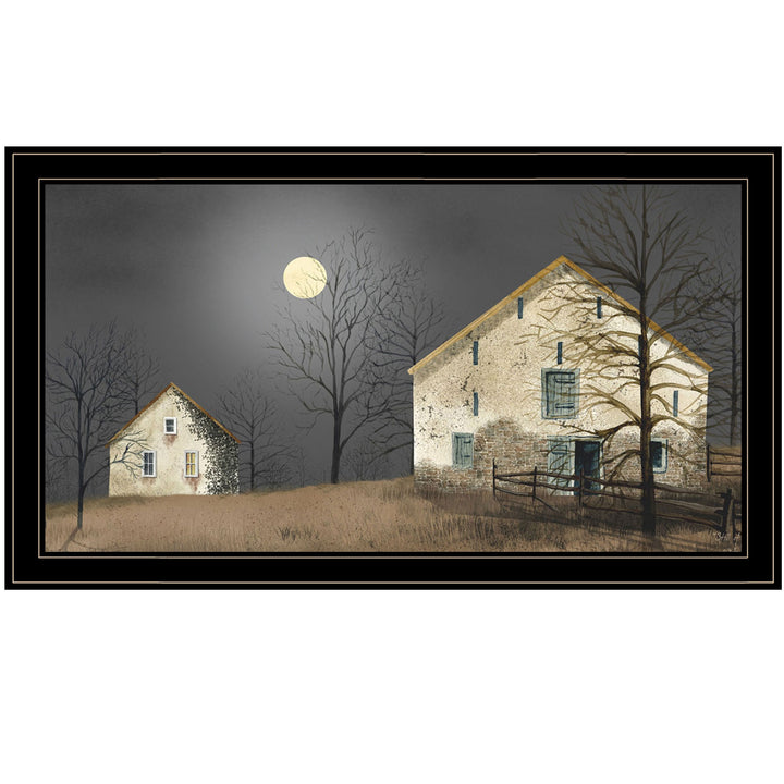 Still of the Night 6 Black Framed Print Wall Art