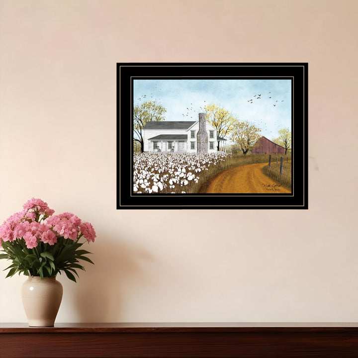 High Cotton 2 Black Framed Print Wall Art