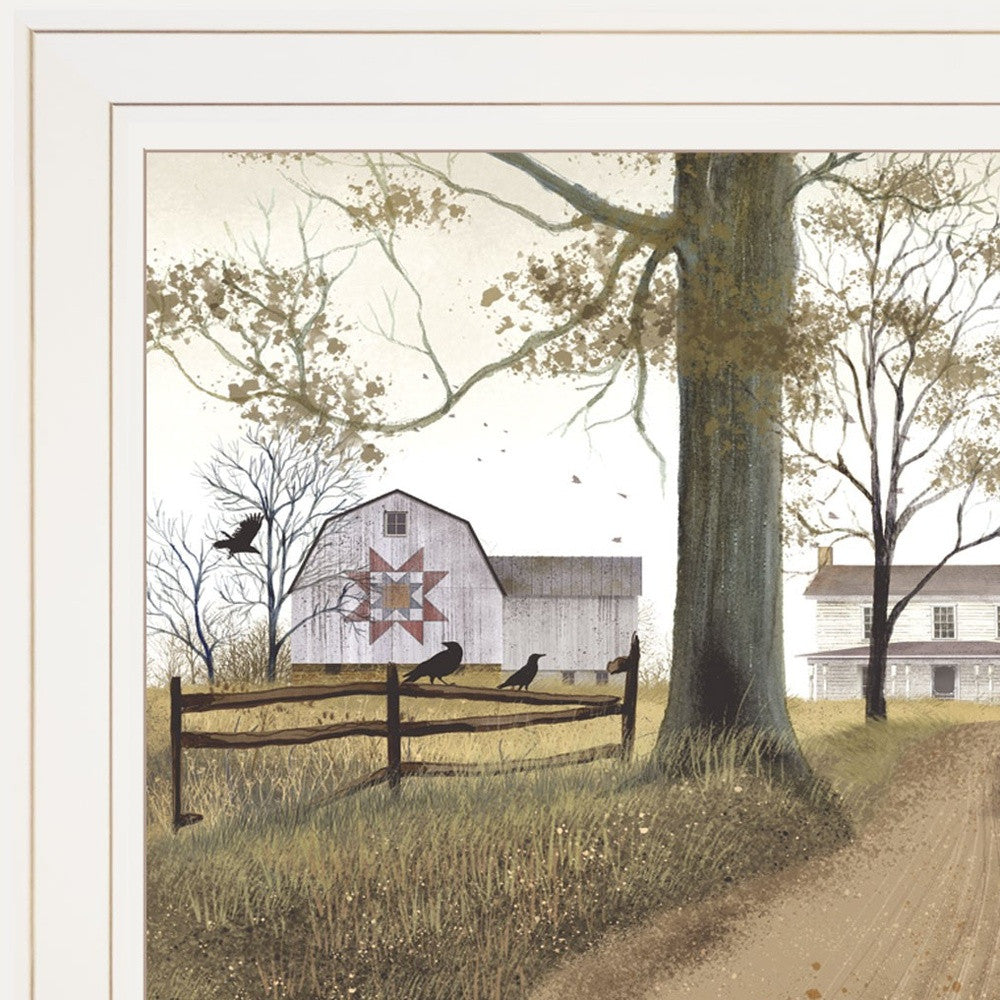 Headin Home 1 White Framed Print Wall Art