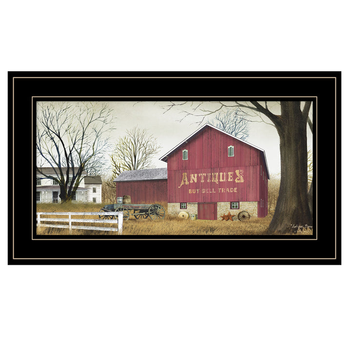 Antique Barn 6 Black Framed Print Wall Art