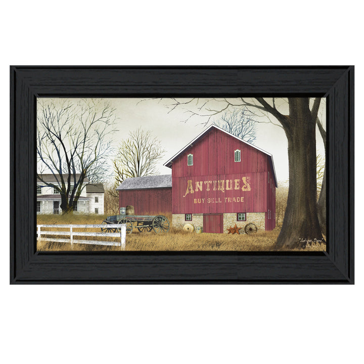 Antique Barn 2 Black Framed Print Wall Art