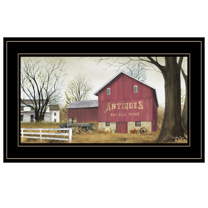 Antique Barn 3 Black Framed Print Wall Art