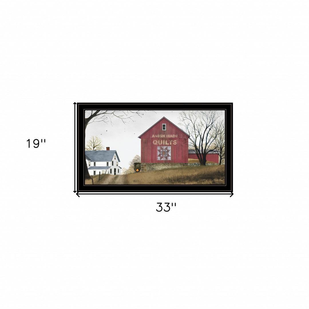 The Quilt Barn 5 Black Framed Print Wall Art