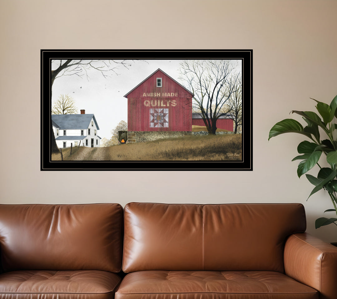 The Quilt Barn 5 Black Framed Print Wall Art