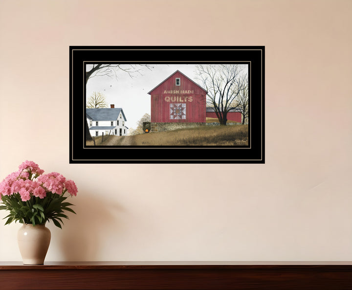 The Quilt Barn 3 Black Framed Print Wall Art