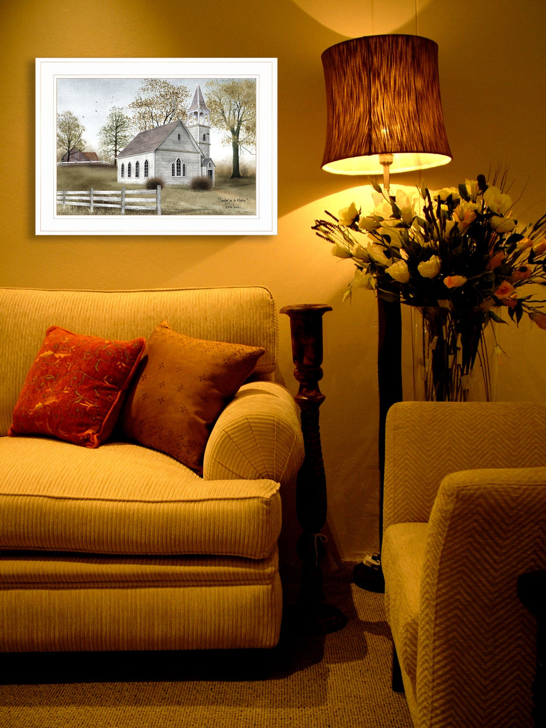 Sunday Go To Meetin 2 White Framed Print Wall Art