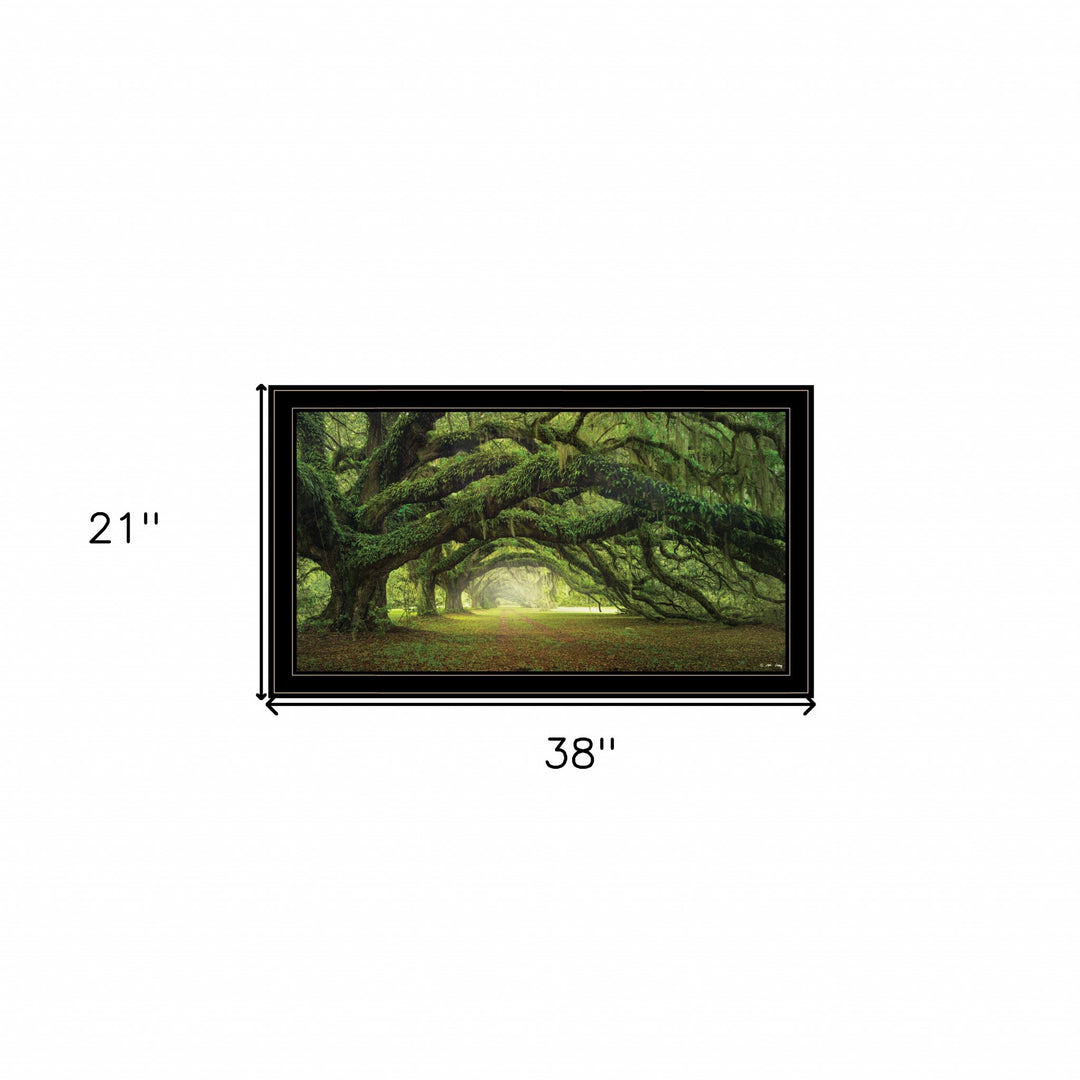 Passage 3 Black Framed Print Wall Art